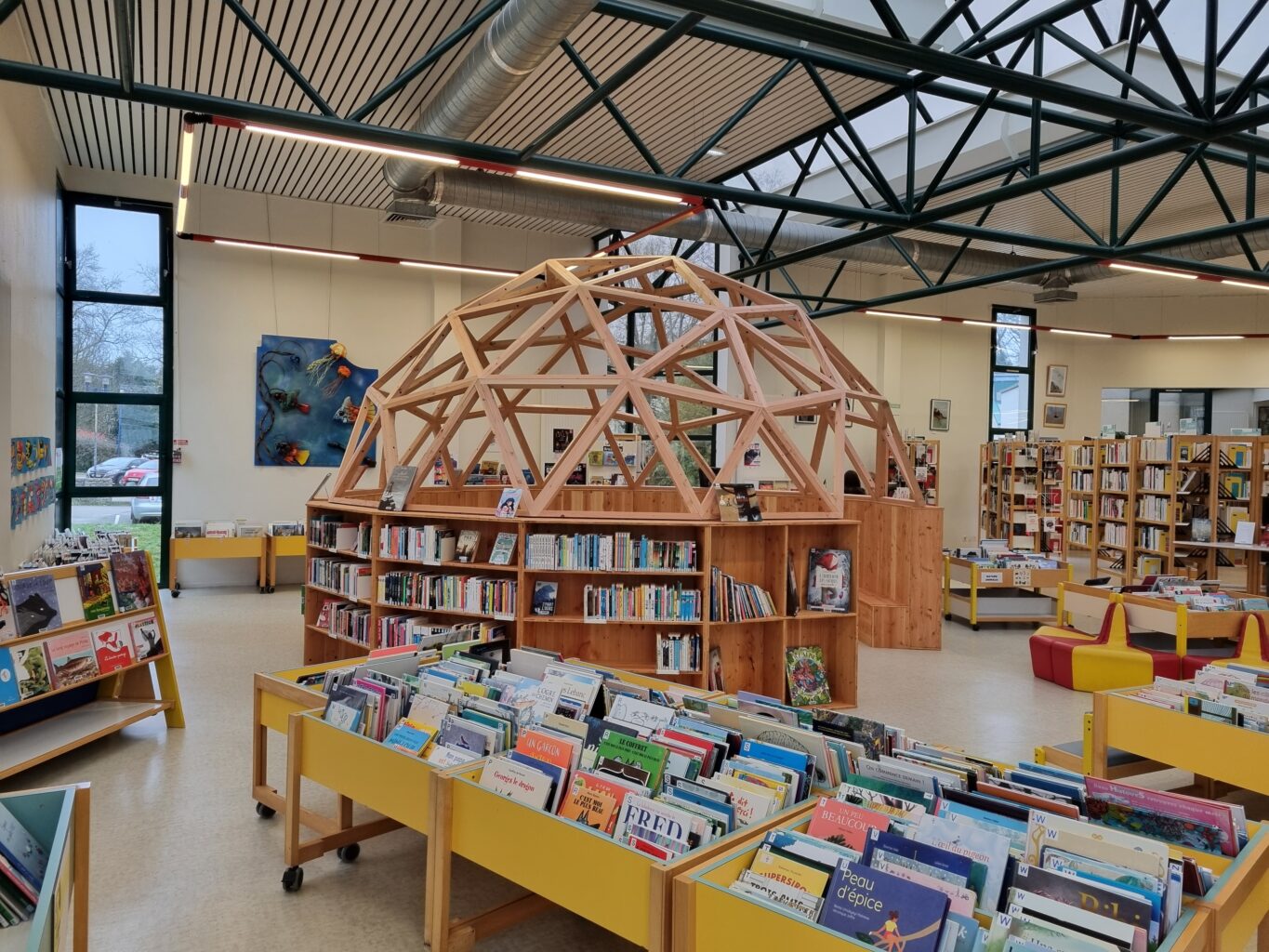 dôme bibliothèque