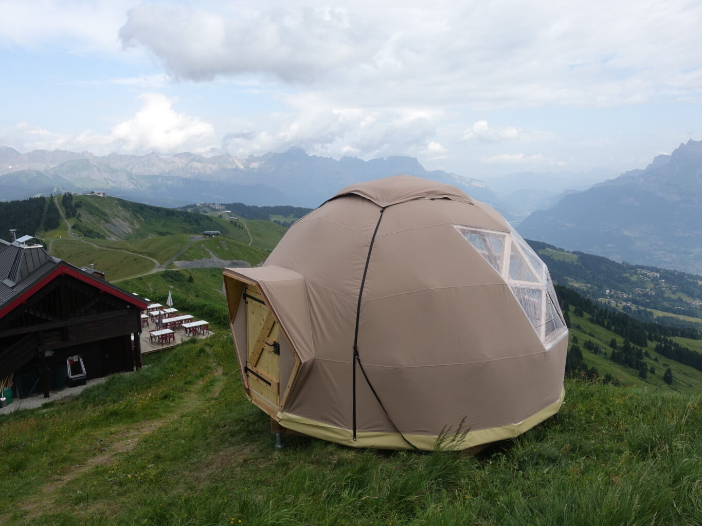 géode refuge Mont Joly